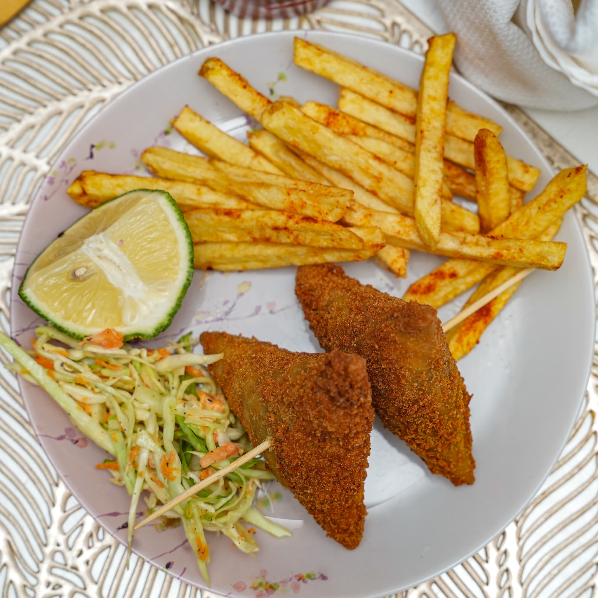 Signature fries and breakfast toasts served fresh